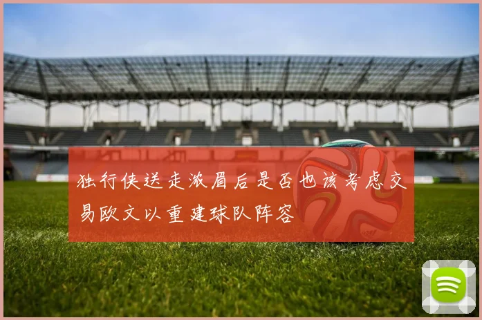 独行侠送走浓眉后是否也该考虑交易欧文以重建球队阵容